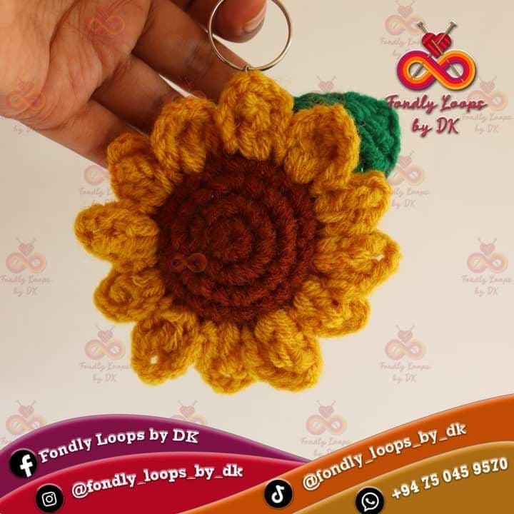 Sunflower Keytag 🌻❤️🔖
