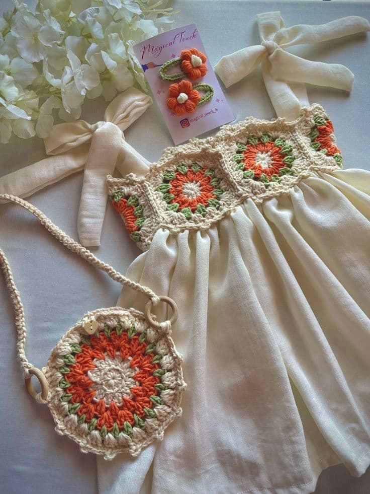 Crochet Baby Frock