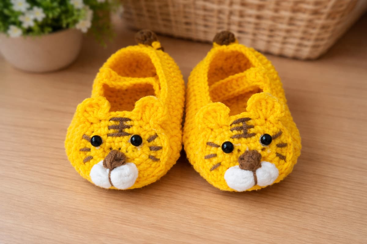 Crochet Baby Shoes
