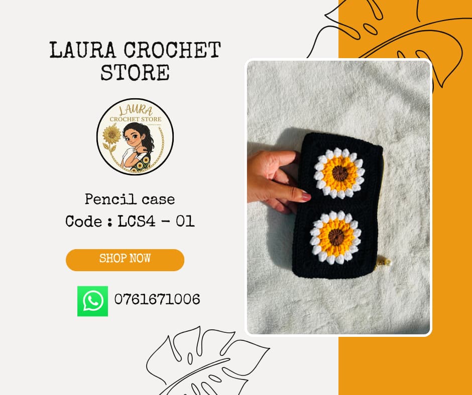 Crochet Pencil Cases