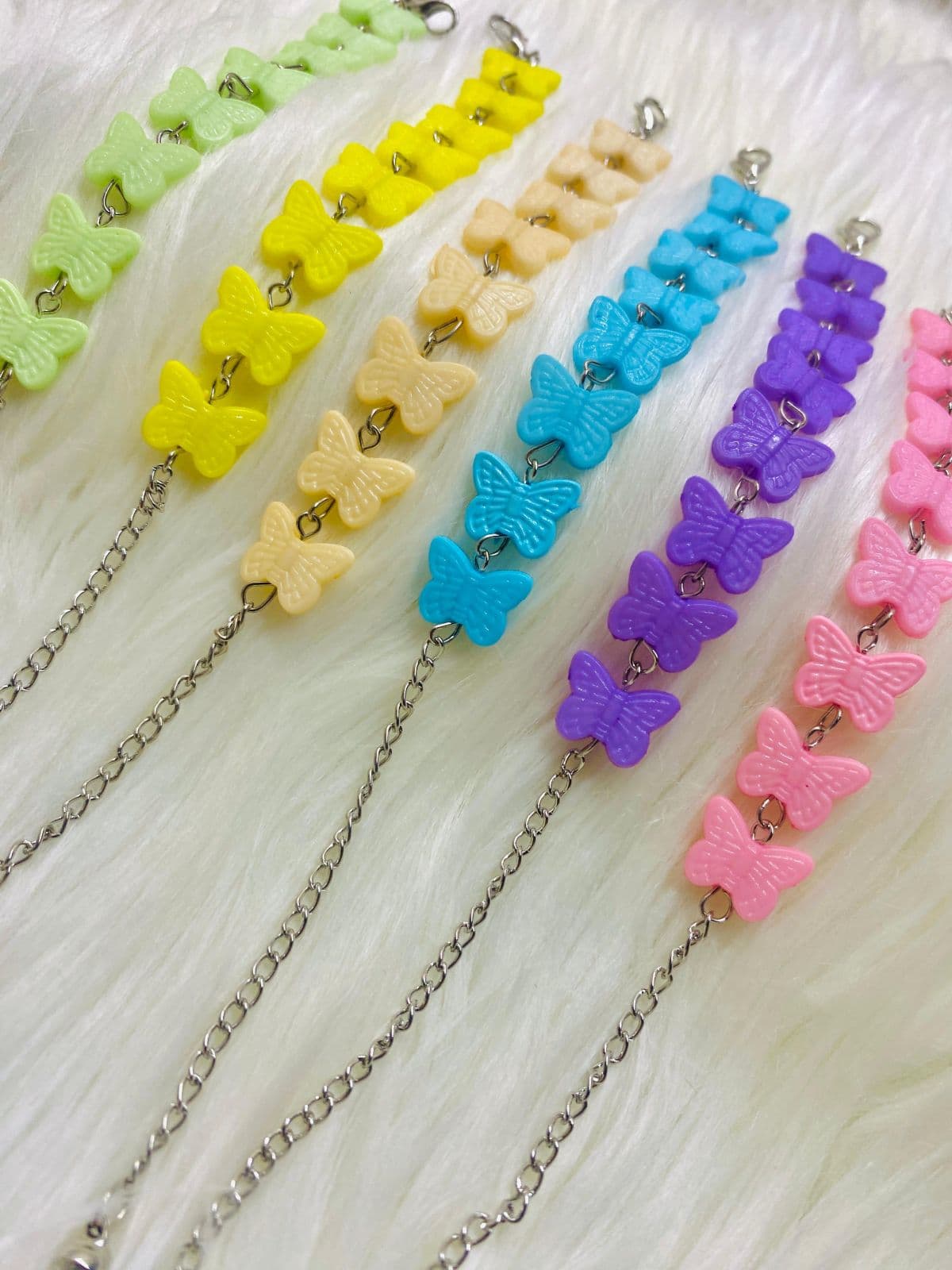 Colourful Cute Butterfly Bracelet For Girl