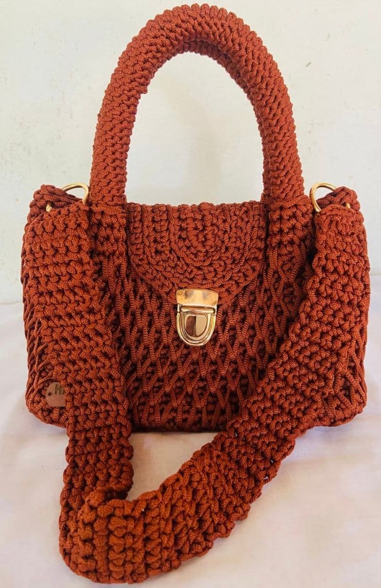 Handmade Crochet Bag 🧶✨