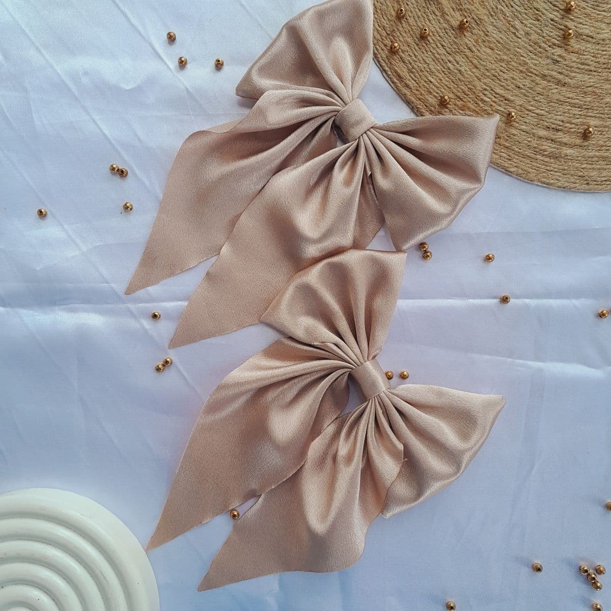 Soft Satin Hair Bows