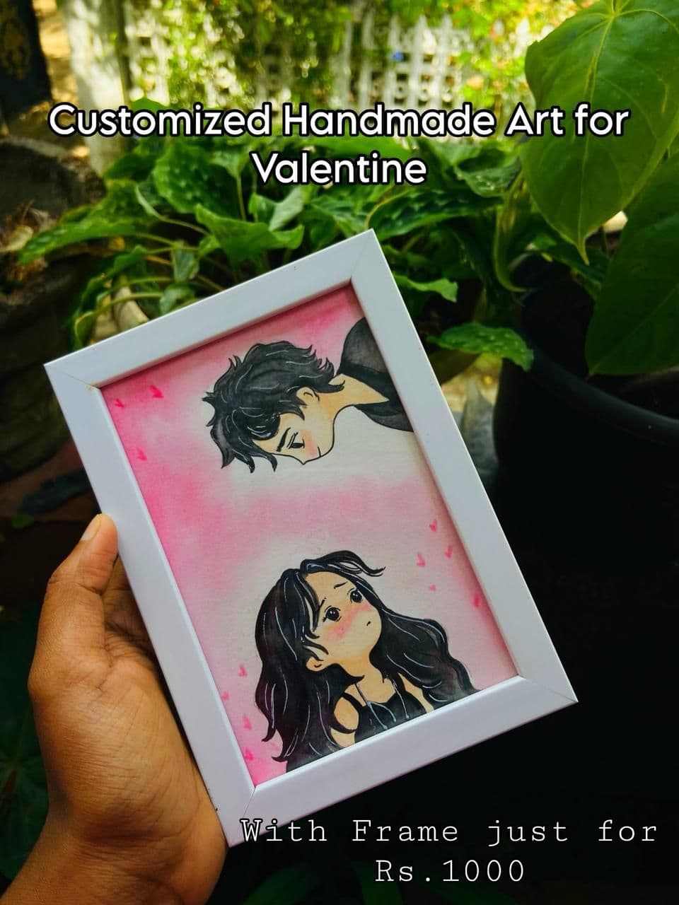 Custom Handmade Cartoon Portrait – Personalized Gift Art
