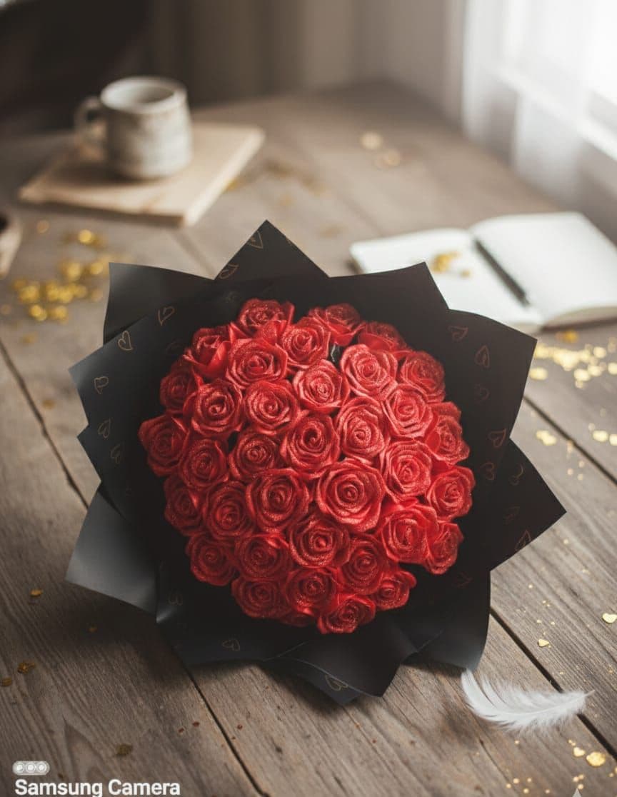 Ribbon Flower Bouquet