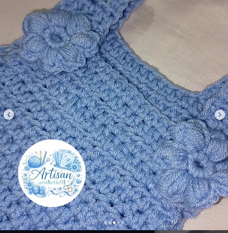 Crochet Baby Romper