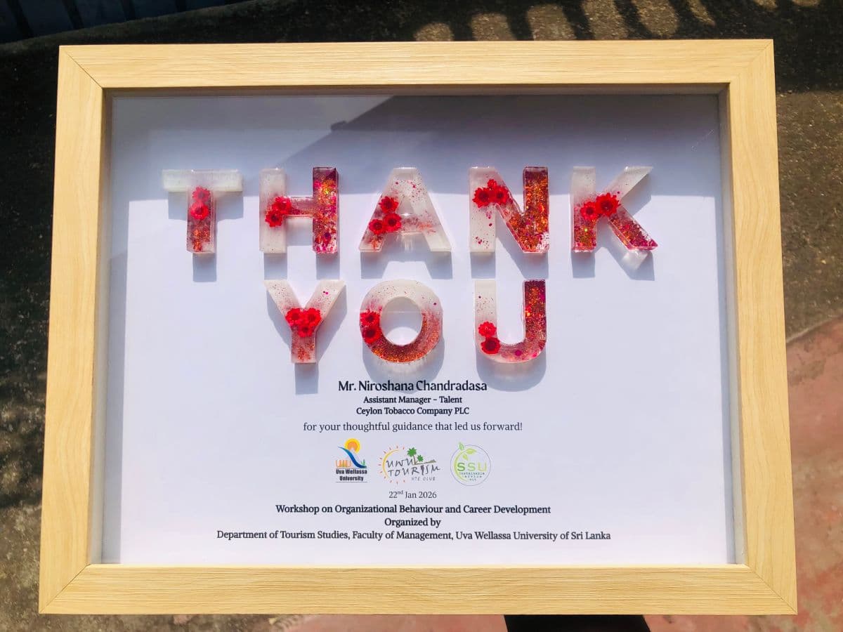 Personalized Resin Name Box Frame