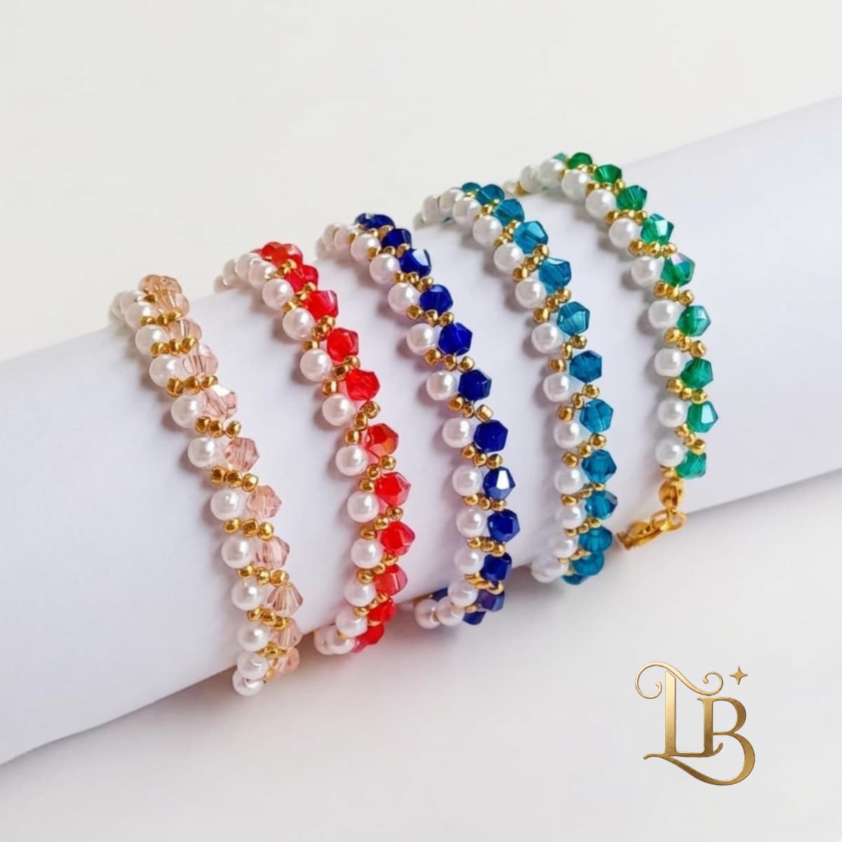 Handmade Pearl Bracelet Adjustable To Wrist Size Fashion Jewelry