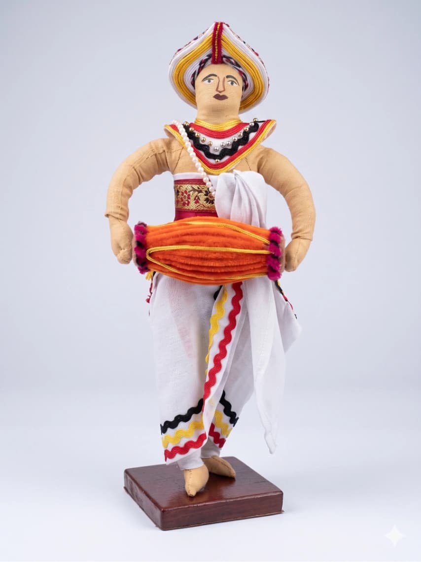 Sri Lankan Kandyan Geta Bera Drummer Replica