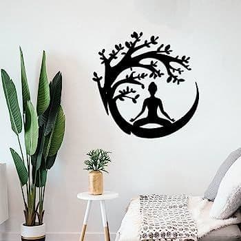 Wall Deco Vinyl Acrylic Wood