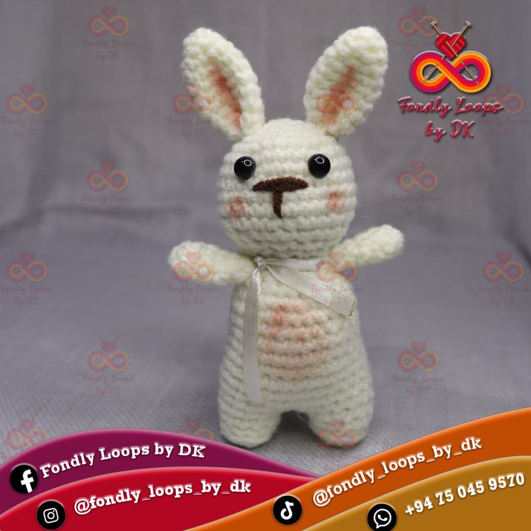 Handmade Crochet Little Bunny Toy 🐰♥️🧶