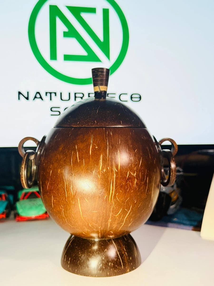 Coconut Shell Storage Bowls