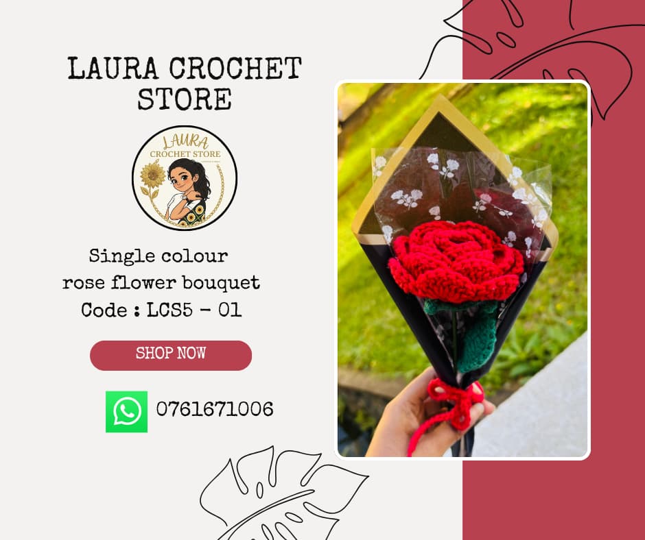 Crochet Flower Bouquets