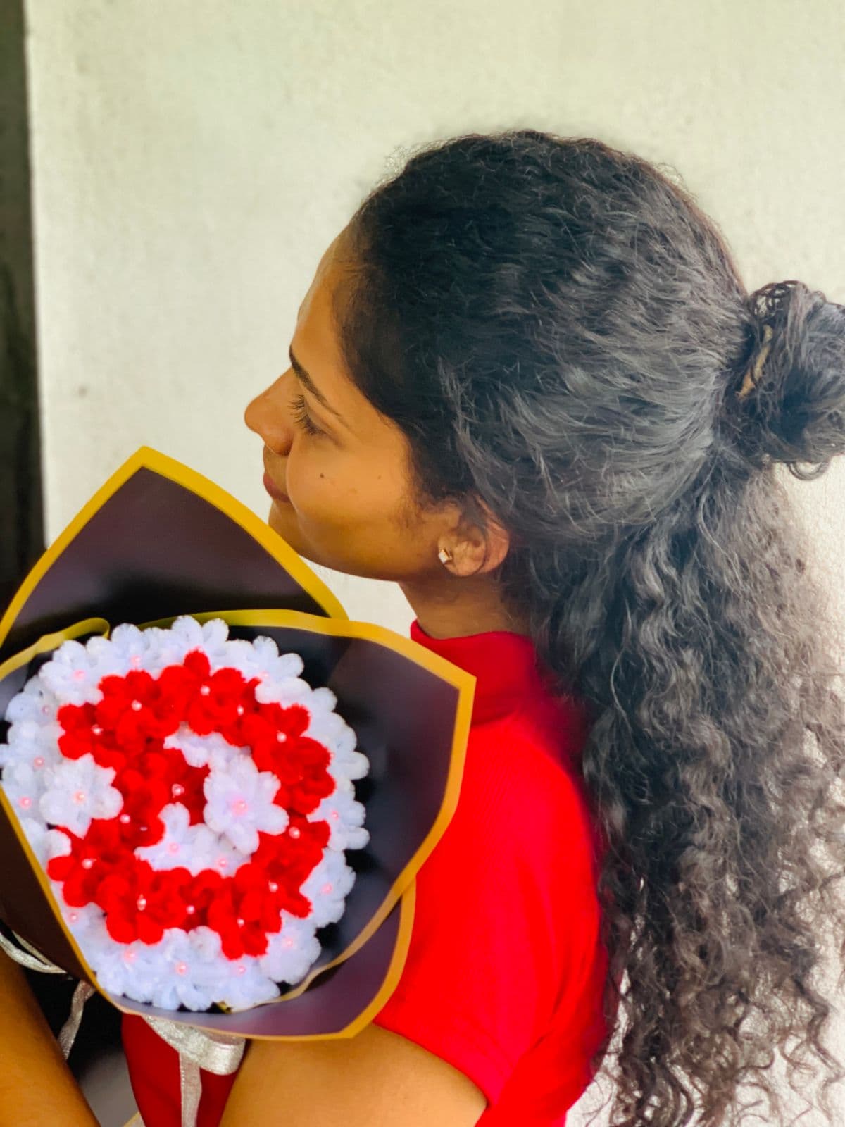 Pipe cleaner flower boquet 