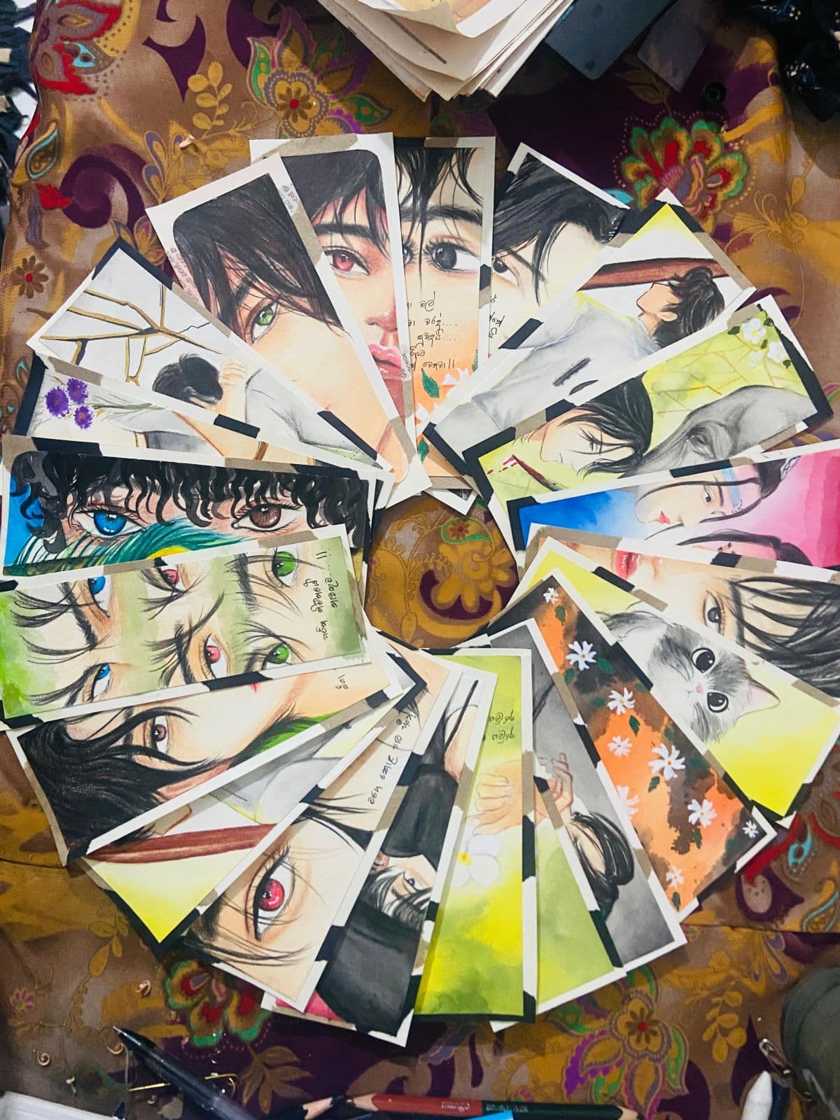 Hand Crafted Book Marks