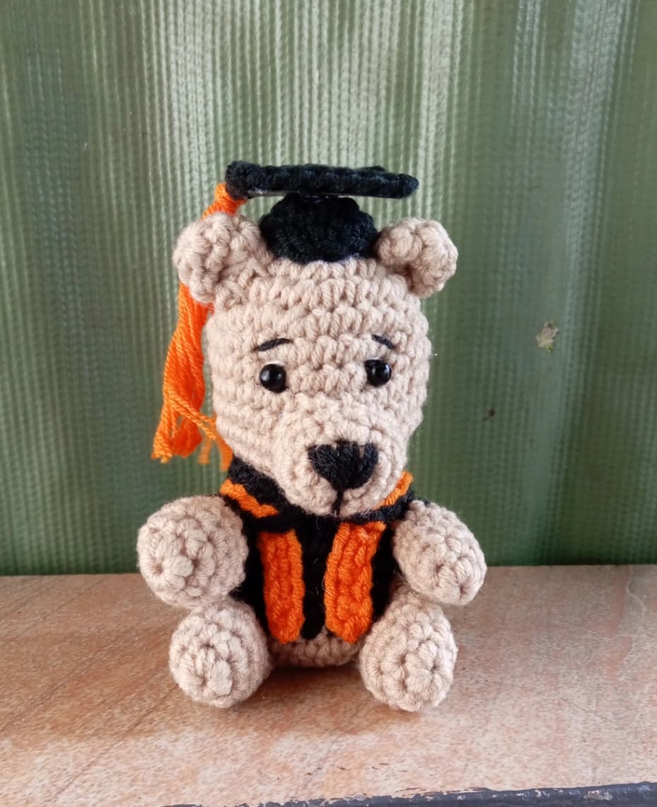 Crochet Graduation Teddy