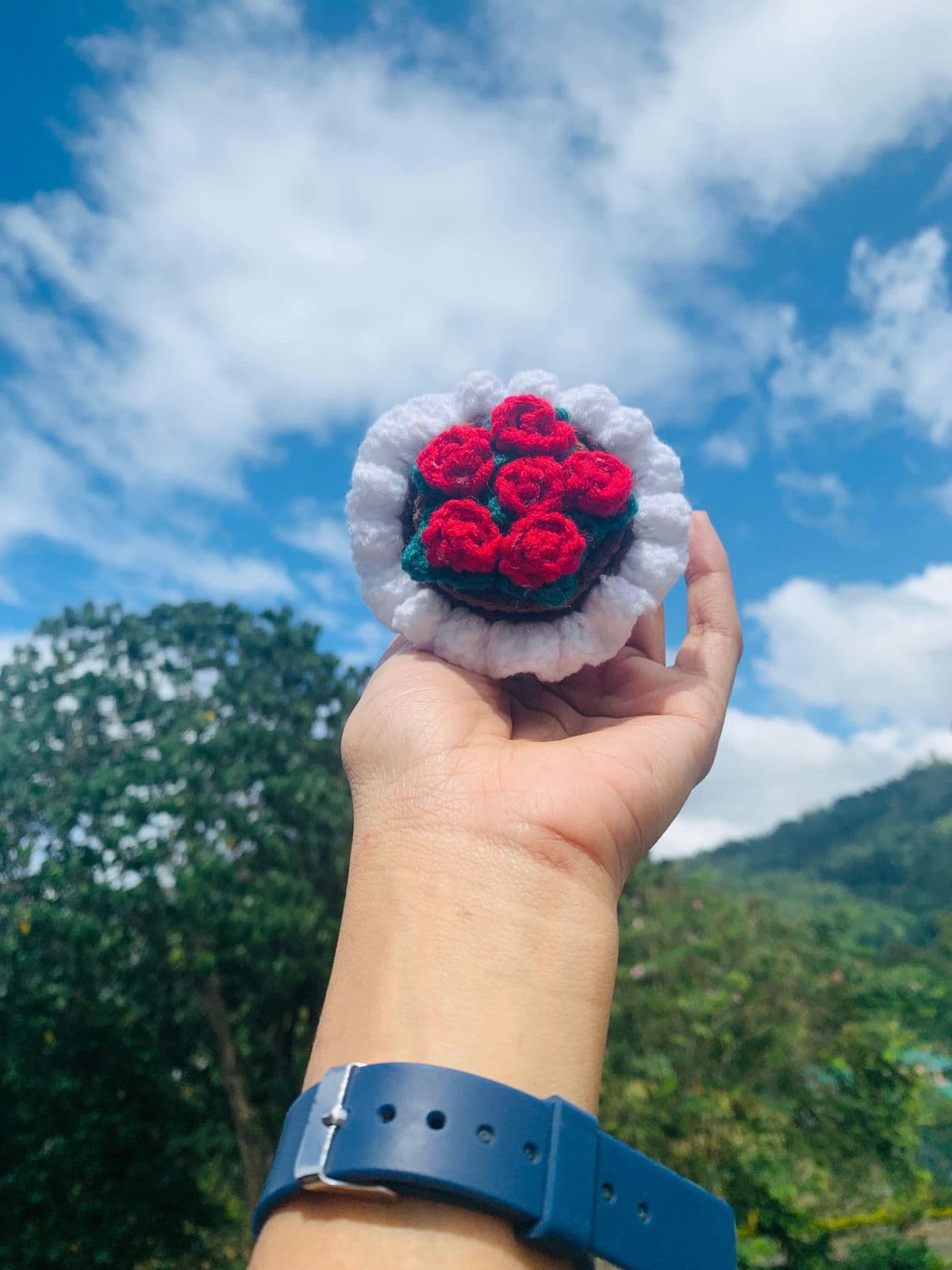 Mini Ring Holder Bouquet