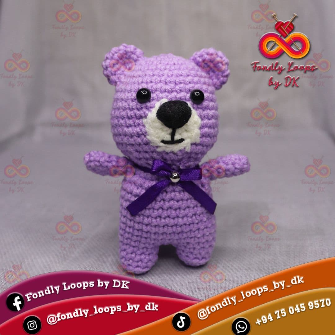 Handmade Mini Crochet Bear