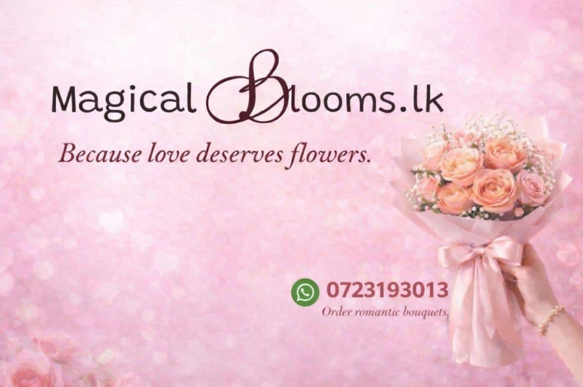 Magical blooms.lk Banner