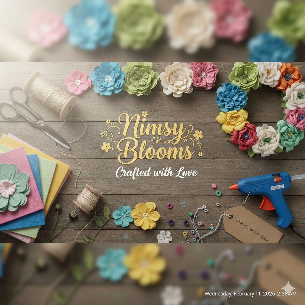 Nimsy Blooms Banner