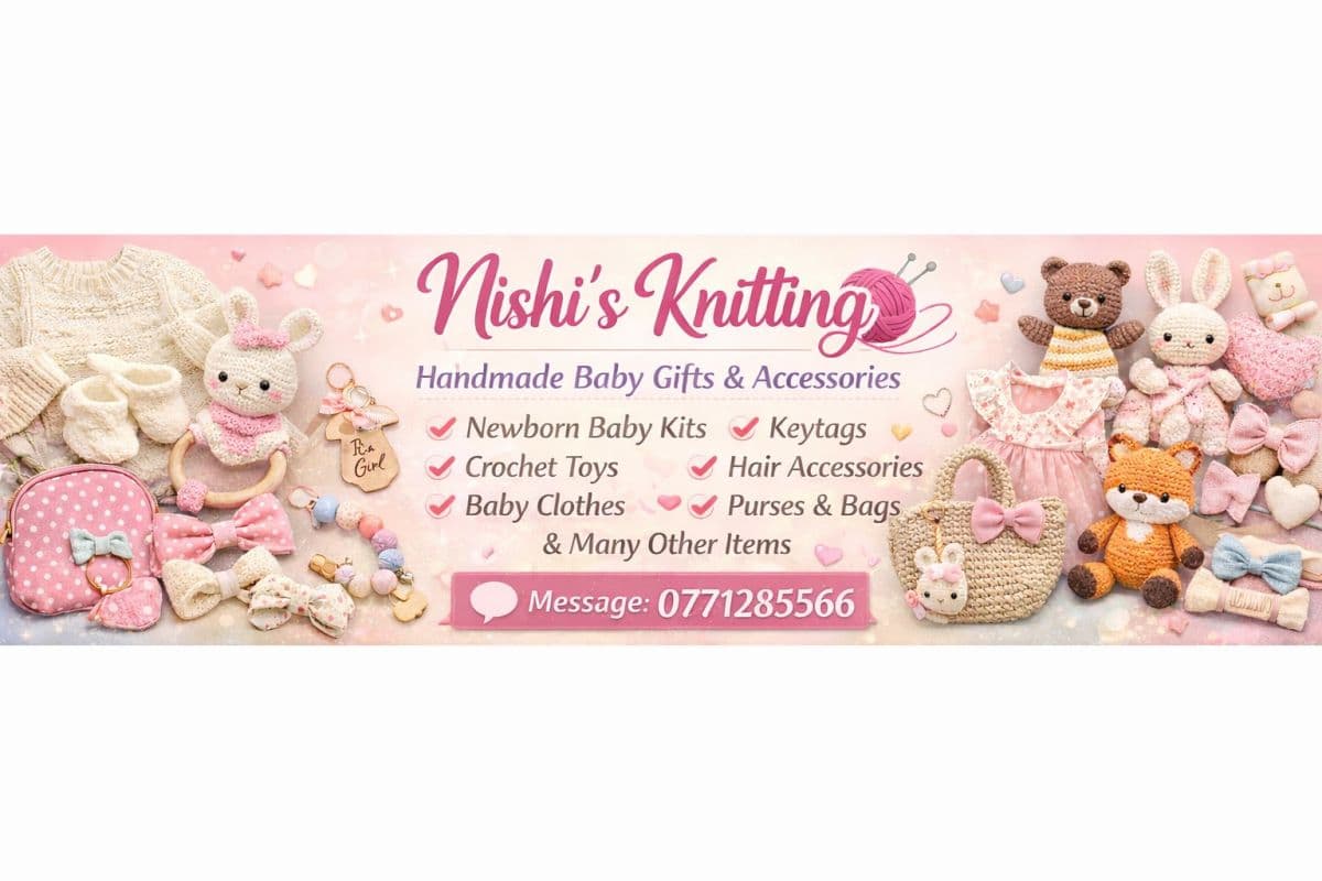 Nishi's Knitting  Banner