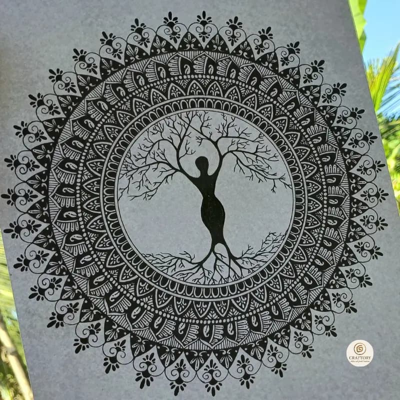 Handcrafted Mandala Art – Intricate Geometric Wall Decor 2