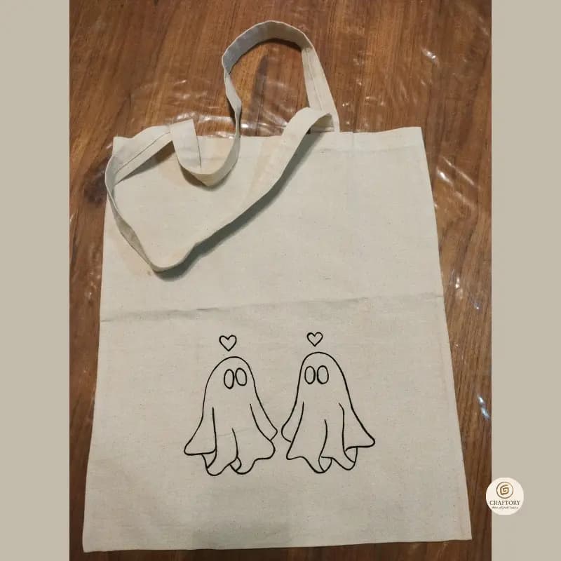 Hand Painted Tote Bags 1