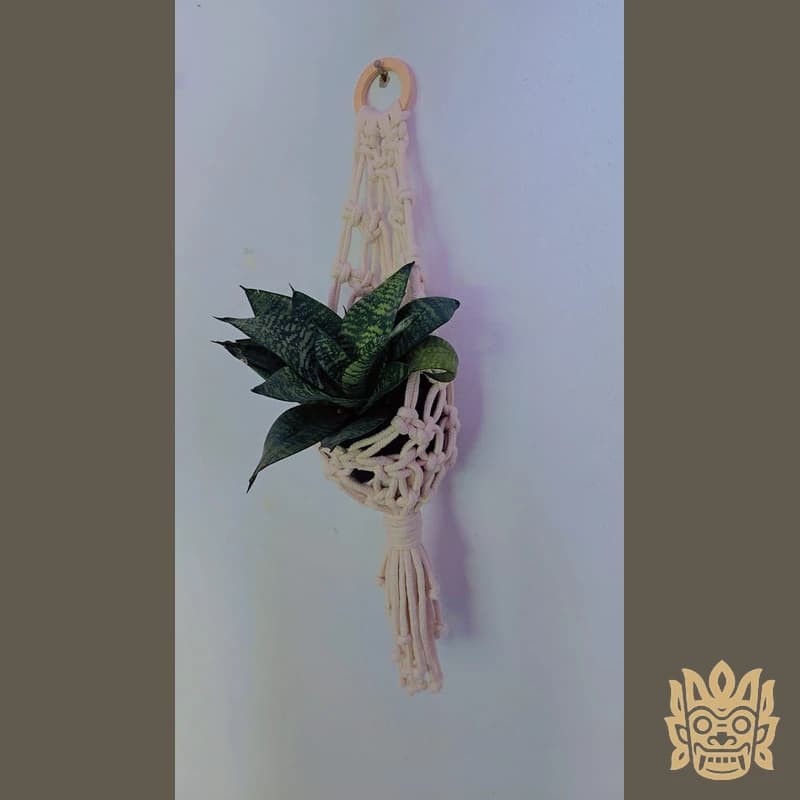 Macrame Flower Pot Holders 4