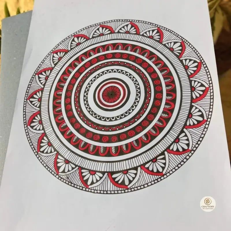 Handcrafted Mandala Art – Intricate Geometric Wall Decor